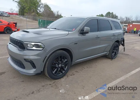 2021 Dodge Durango R/T Rwd из США, поврежденный, VIN 1C4SDHCT1MC608051